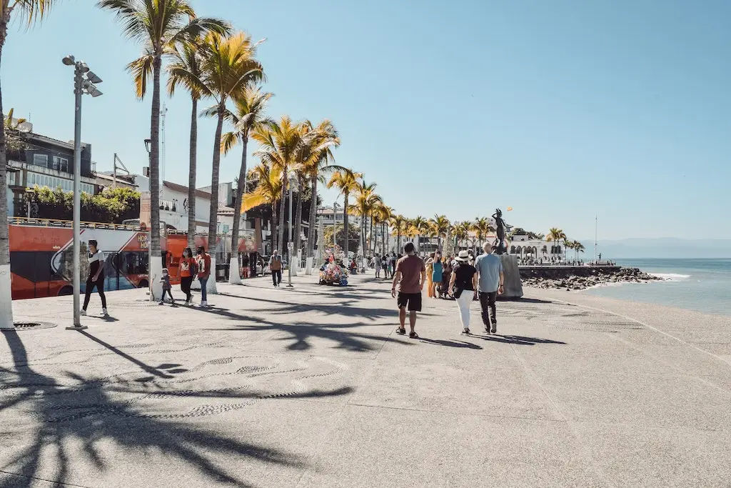 Puerto Vallarta, a popular retirement destination in Mexico